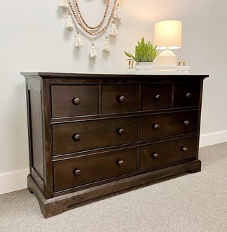 Waterford 8 Drawer Dresser Weathered Espresso